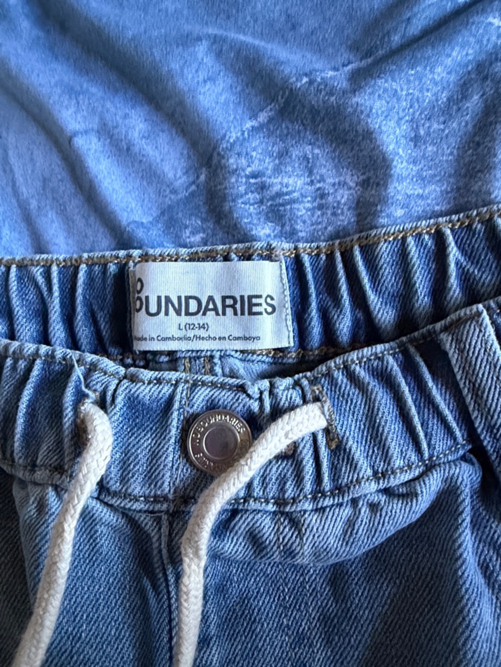 No Boundaries Light Blue Denim Jean Shorts